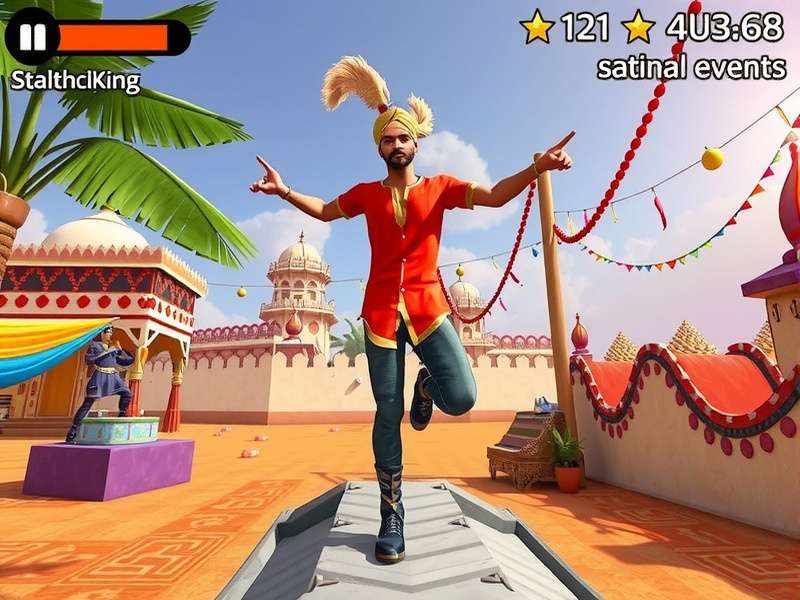 Punjab Parkour King festival event